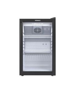 Expositor Refrigerado de Bebidas Venax 100 Litros Preto Fosco VV100 - 110V