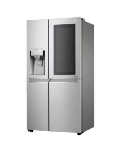 Geladeira/Refrigerador Door In Door Side by Side Inverter LG 601 Litros Frost Free Inox GC-X247CSB - 110V