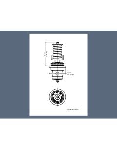 Orifício para válvula de expansão TE 5 Danfoss 067B2790