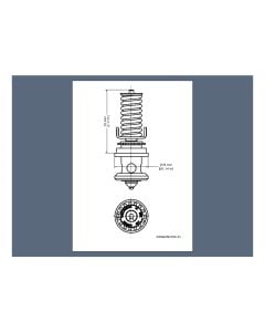 Orifício para válvula de expansão TE 5 Danfoss 067B2708