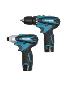 Parafusadeira Furadeira de Impacto Makita á Bateria 12V LCT204 - Bivolt