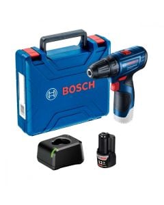 Parafusadeira Furadeira de Impacto à Bateria Bosch 3/8" com Maleta 12V GSB120LI - Bivolt