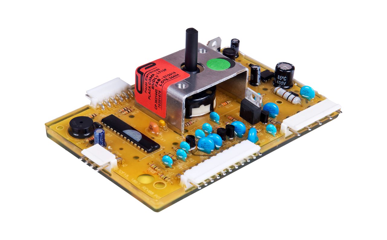 Placa Controladora Digital De Processo CP Compatível Lavadora Potência LT15F - Bivolt