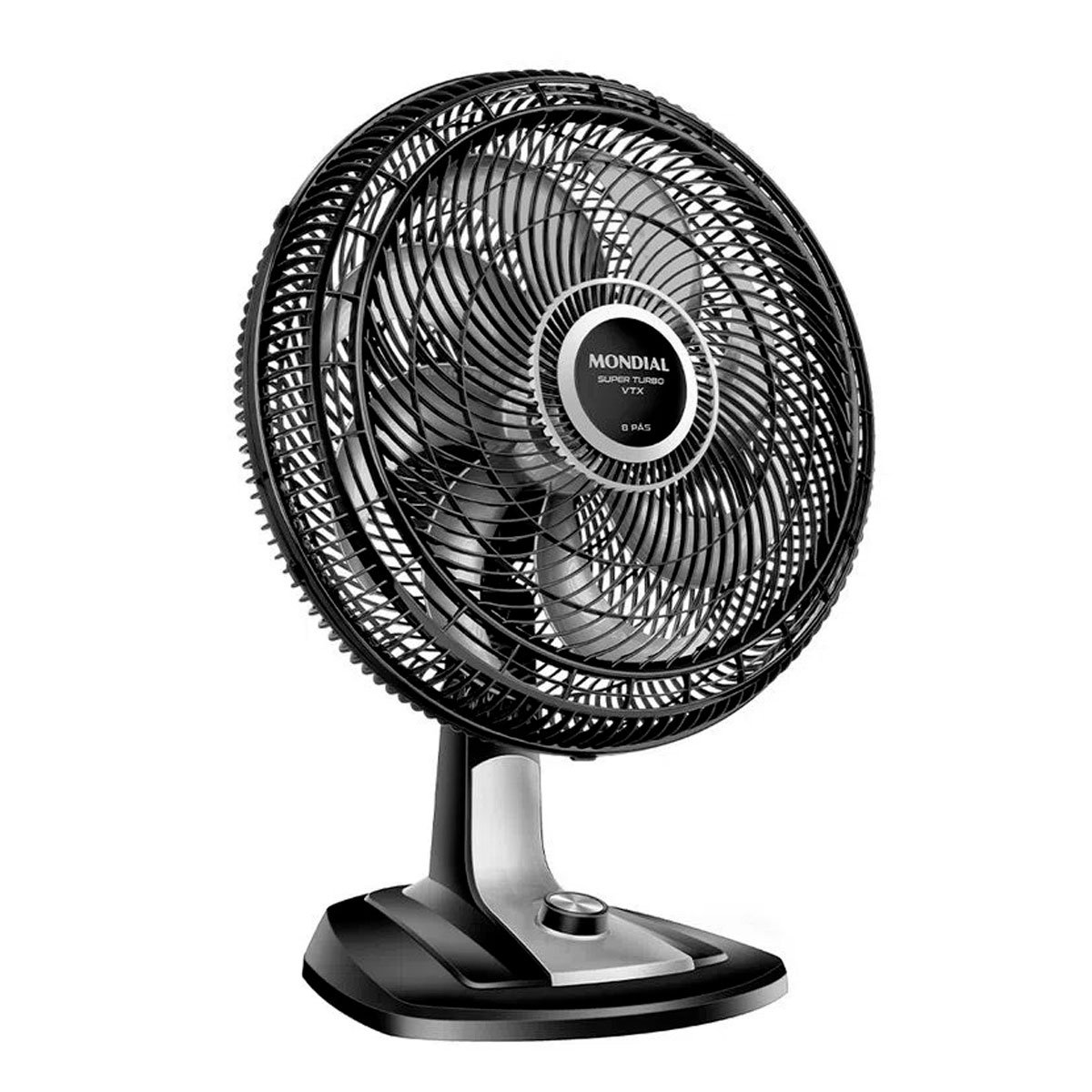 Ventilador de Mesa Mondial Turbo Preto VTX-40-8P